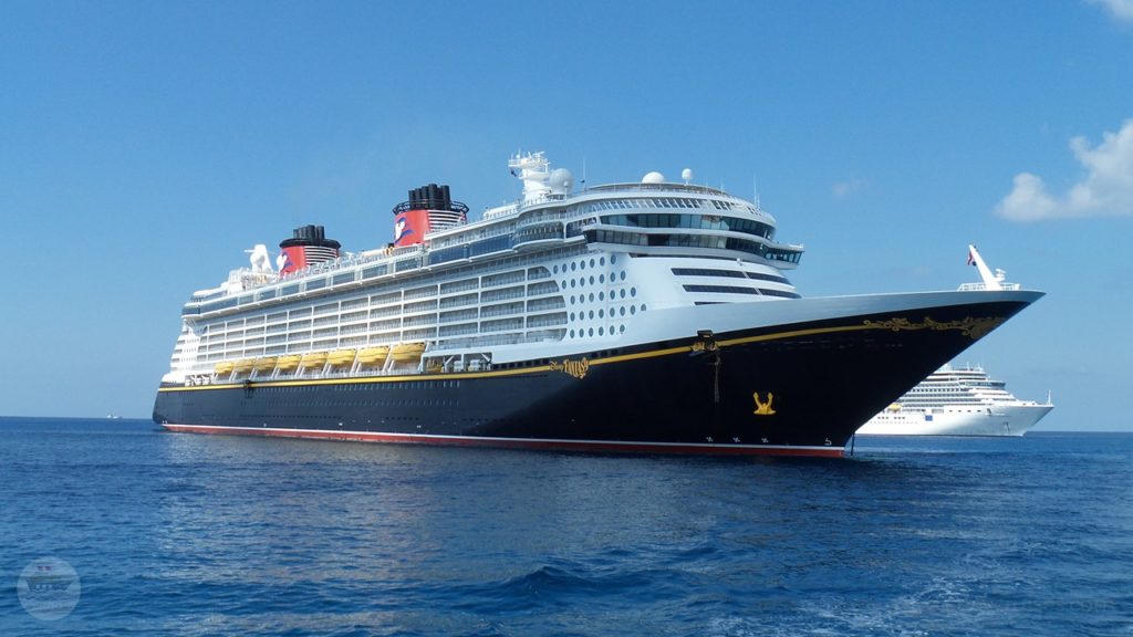 Disney Fantasy anchored in George Town, Grand Cayman